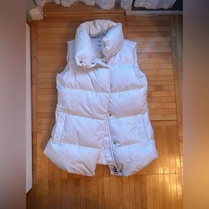 Athleta white down puffer vest - Size XS